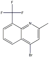 4-BROMO-2-METHYL-8-TRIFLUOROMETHYLQUINOLINE CAS#: 1070879-58-1
