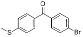 4-BROMO-4'-(METHYLTHIO)BENZOPHENONE CAS#: 197439-28-4