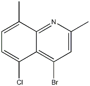 4-BROMO-5-CHLORO-2,8-DIMETHYLQUINOLINE CAS#: 1070879-67-2