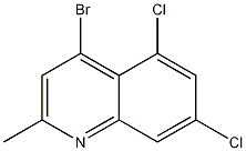4-BROMO-5,7-DICHLORO-2-METHYLQUINOLINE CAS#: 1070879-62-7