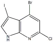 4-BROMO-6-CHLORO-3-IODO-7-AZAINDOLE CAS#: 1000340-78-2