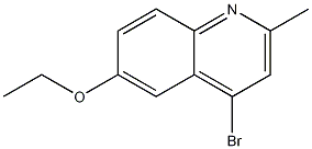 4-BROMO-6-ETHOXY-2-METHYLQUINOLINE CAS#: 1070879-46-7