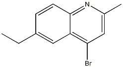 4-BROMO-6-ETHYL-2-METHYLQUINOLINE CAS#: 1070879-44-5