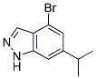 4-BROMO-6-ISOPROPYL (1H)INDAZOLE CAS#: 1000343-77-0
