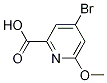 4-BROMO-6-METHOXY-PYRIDINE-2-CARBOXYLIC ACID CAS#: 1060810-46-9