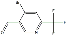 4-BROMO-6-(TRIFLUOROMETHYL)NICOTINALDEHYDE CAS#: 1060810-63-0