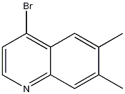 4-BROMO-6,7-DIMETHYLQUINOLINE CAS#: 1070879-35-4