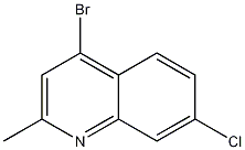 4-BROMO-7-CHLORO-2-METHYLQUINOLINE CAS#: 1070879-51-4