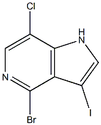 4-BROMO-7-CHLORO-3-IODO-5-AZAINDOLE CAS#: 1000341-91-2