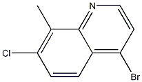 4-BROMO-7-CHLORO-8-METHYLQUINOLINE CAS#: 1070879-42-3