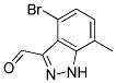 4-BROMO-7-METHYL-3-FORMYL (1H)INDAZOLE CAS#: 1000340-81-7