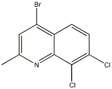4-BROMO-7,8-DICHLORO-2-METHYLQUINOLINE CAS#: 1070879-66-1