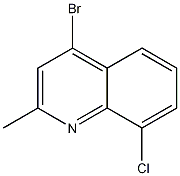 4-BROMO-8-CHLORO-2-METHYLQUINOLINE CAS#: 1070879-52-5