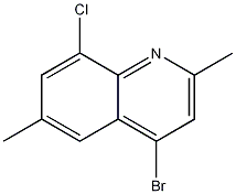 4-BROMO-8-CHLORO-2,6-DIMETHYLQUINOLINE CAS#: 1070879-70-7