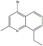 4-BROMO-8-ETHYL-2-METHYLQUINOLINE CAS#: 1070879-45-6