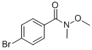 4-BROMO-N-METHOXY-N-METHYLBENZAMIDE CAS#: 192436-83-2