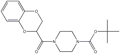 4-Boc-1-(1,4-benzodioxan-2-ylcarbonyl)piperazine CAS#: 1076199-22-8