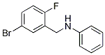 4-BroMo-1-fluoro-2-(phenylaMinoMethyl)benzene CAS#: 1021076-47-0
