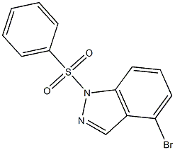 4-BroMo-1-(phenylsulfonyl)-1H-indazole CAS#: 1001415-32-2