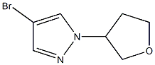 4-BroMo-1-(tetrahydrofuran-3-yl)-1H-pyrazole CAS#: 1040377-07-8