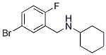 4-BroMo-2-(cyclohexylaMinoMethyl)-1-fluorobenzene CAS#: 1019568-30-9