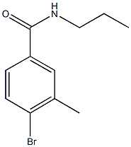 4-BroMo-3-Methyl-N-propylbenzaMide CAS#: 1020252-79-2