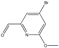 4-BroMo-6-Methoxy-pyridine-2-carbaldehyde CAS#: 1060806-52-1