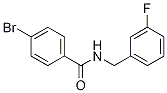 4-BroMo-N-(3-fluorobenzyl)benzaMide, 97% CAS#: 1040062-03-0