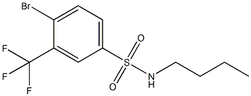 4-BroMo-N-butyl-3-(trifluoroMethyl)benzenesulfonaMide CAS#: 1020253-05-7