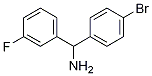 (4-BroMophenyl)(3-fluorophenyl)MethanaMine CAS#: 1016506-84-5