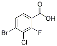 4-Bromo-3-chloro-2-fluorobenzoic acid CAS#: 194804-94-9