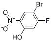 4-Bromo-5-fluoro-2-nitrophenol CAS#: 1016234-87-9