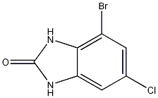 4-Bromo-6-chloro-1H-benzo[d]imidazol-2(3H)-one CAS#: 1035390-48-7