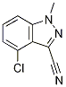 4-CHLORO-1-METHYL-1H-INDAZOLE-3-CARBONITRILE CAS#: 1015846-56-6
