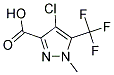 4-CHLORO-1-METHYL-5-TRIFLUOROMETHYL-1 H-PYRAZOLE-3-CARBOXYLIC ACID CAS#: 1001519-38-5