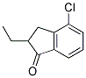 4-CHLORO-2-ETHYL-1-INDANONE CAS#: 1003708-98-2
