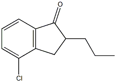 4-CHLORO-2-PROPYL-1-INDANONE CAS#: 1003709-07-6