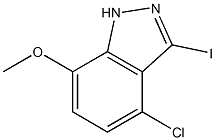 4-CHLORO-3-IODO-7-METHOXY (1H)INDAZOLE CAS#: 1000342-00-6