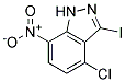 4-CHLORO-3-IODO-7-NITRO INDAZOLE CAS#: 1000343-01-0