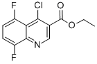 4-CHLORO-5,8-DIFLUOROQUINOLINE-3-CARBOXYLIC ACID ETHYL ESTER CAS#: 193827-70-2