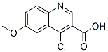 4-CHLORO-6-METHOXY-QUINOLINE-3-CARBOXYLIC ACID CAS#: 179024-72-7