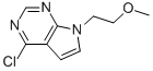 4-CHLORO-7-(2-METHOXYETHYL)-7H-PYRROLO[2,3-D]PYRIMIDINE CAS#: 186519-95-9