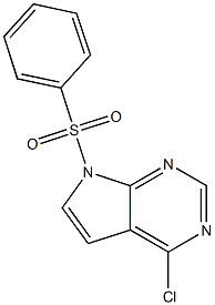 4-CHLORO-7-(PHENYLSULFONYL)-7H-PYRROLO[2,3-D]PYRIMIDINE CAS#: 186519-89-1