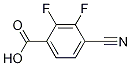 4-CYANO-2,3-DIFLUOROBENZOIC ACID CAS#: 1033997-04-4