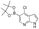 4-Chloro-5-(4,4,5,5-tetramethyl-1,3,2-dioxaborolan-2-yl)-1H-pyrrolo[2,3-b]pyridin CAS#: 1072145-24-4