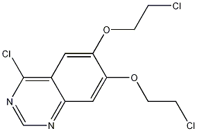 4-Chloro-6,7-bis-(2-chloroethoxy)quinazoline CAS#: 183322-21-6