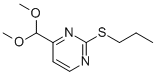 4-DIMETHOXYMETHYL-2-PROPYLSULFANYL-PYRIMIDINE CAS#: 193747-11-4