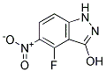 4-FLUORO-3-HYDROXY-5-NITRO (1H)INDAZOLE CAS#: 1000340-47-5