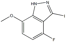 4-FLUORO-3-IODO-7-METHOXY (1H)INDAZOLE CAS#: 1000342-15-3