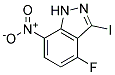 4-FLUORO-3-IODO-7-NITRO INDAZOLE CAS#: 1000343-07-6